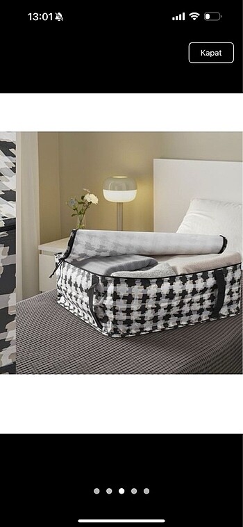 Beden Ikea hurç 55x49x19 (2 adet)