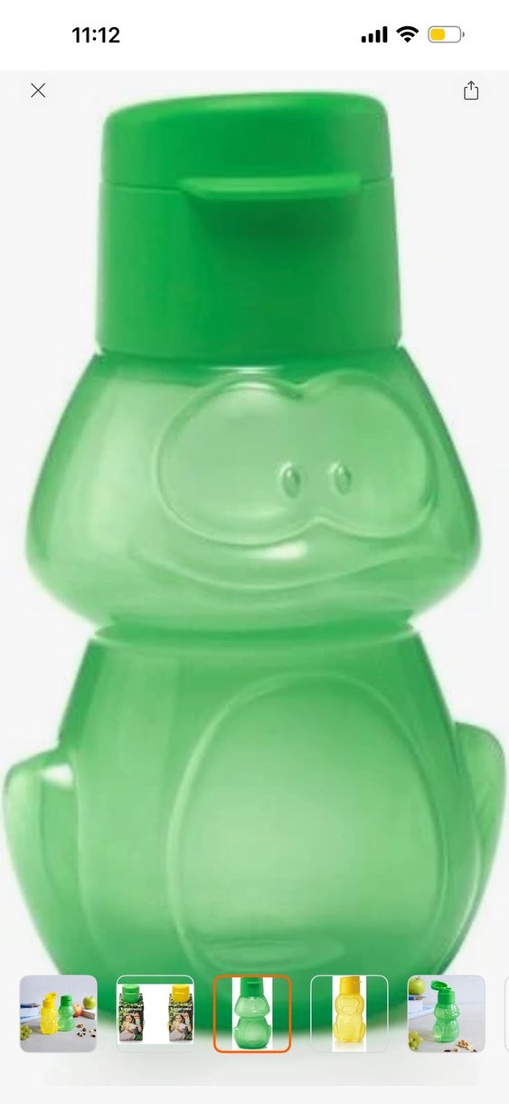 Tupperware aslan kurbağa şişe 350 ml - Görsel 2