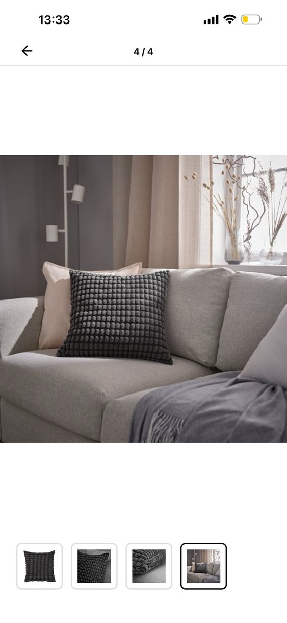 Ikea kırlent kılıfı - Görsel 4