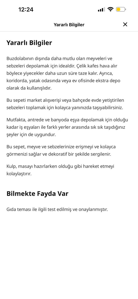 Ikea sepet - Görsel 5