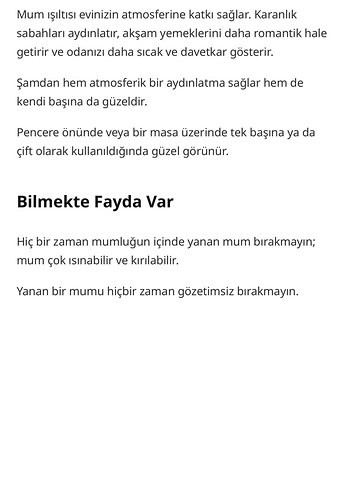 Ikea şamdan 1 adet - Görsel 4