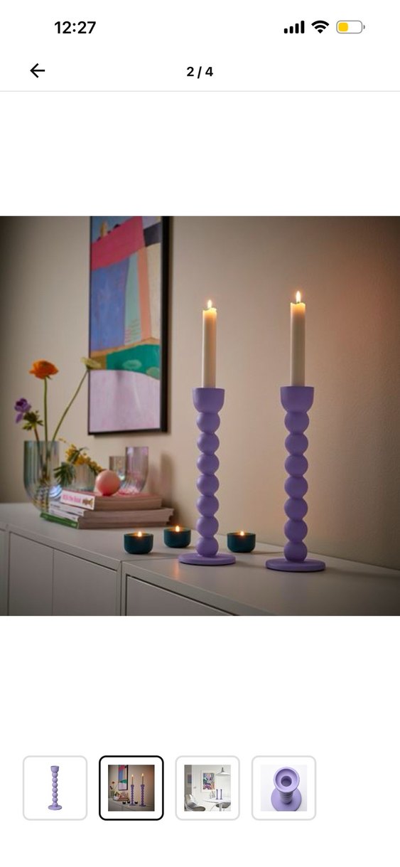 Ikea şamdan 1 adet - Görsel 2