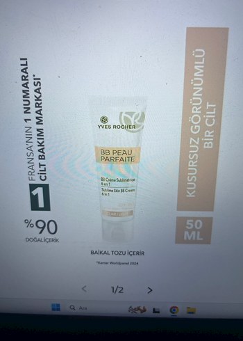 Yves Rocher BB Krem 50 ml Bej medium - Görsel 2