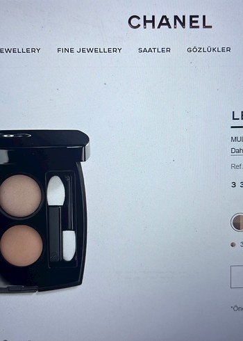 Chanel Les 4 Ombres Çok Etkili Göz Farı Paleti - Görsel 8