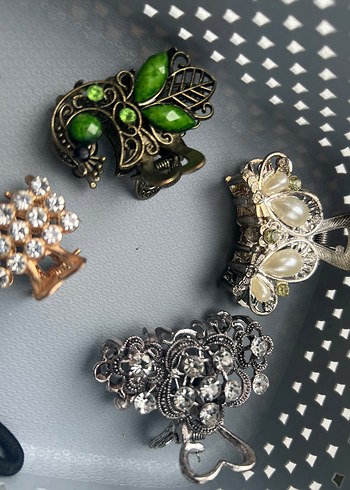 Vintage Kadın Saç paslanmaz çelik tokalar tekli fiyat - Görsel 2