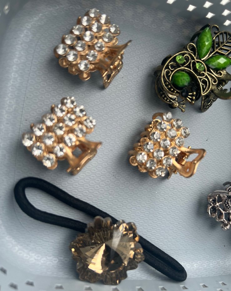 Vintage Kadın Saç paslanmaz çelik tokalar tekli fiyat - Görsel 3