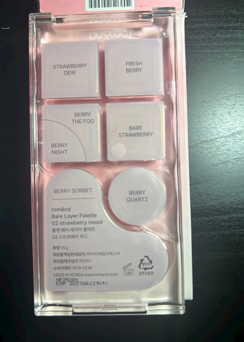 Romand Pastel Pembe Göz Farı Paleti - Görsel 4