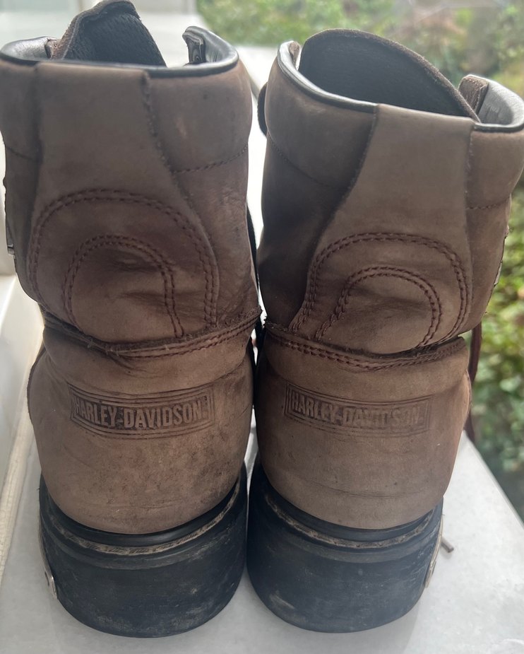 Harley-Davidson Erkek Süet Biker Bot - Görsel 2