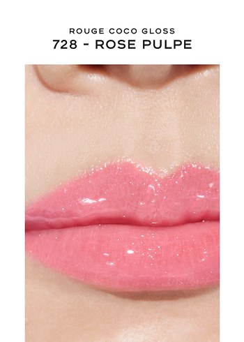 Chanel Rouge Coco Gloss Nemlendirici Pembe Parlak Ruj - Görsel 2