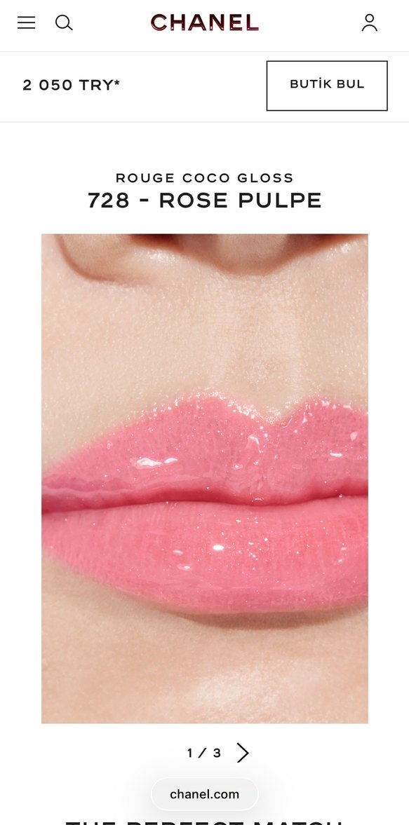 Chanel Rouge Coco Gloss Nemlendirici Pembe Parlak Ruj - Görsel 2