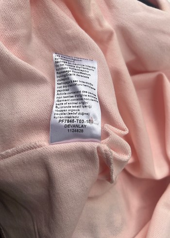 Orjinal Lacoste Pembe Kadın polo yaka tşört - Görsel 4