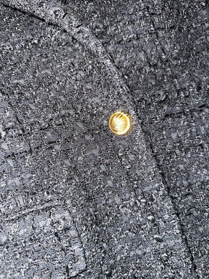 ZARA Düğmeli SİYAH Kadın Blazer Ceket - Görsel 3