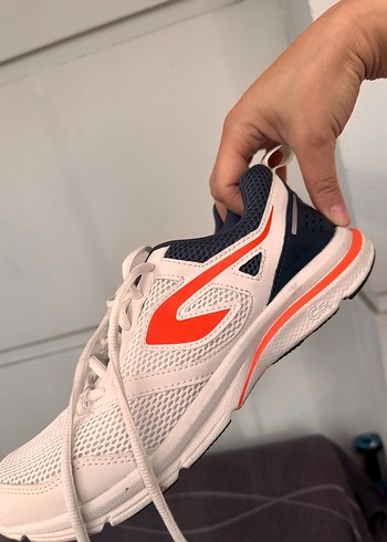 Decathlon Beyaz Renkli Bağcıklı unisex Spor Ayakkabı - Görsel 4