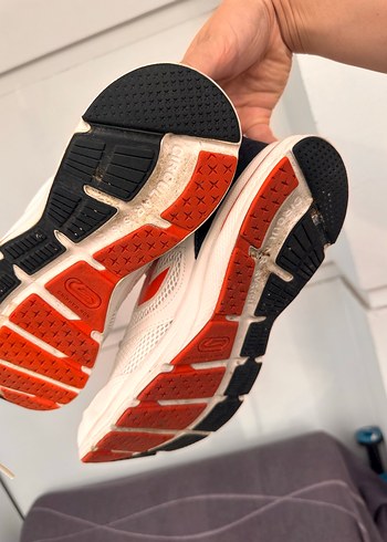 Decathlon Beyaz Renkli Bağcıklı unisex Spor Ayakkabı - Görsel 3