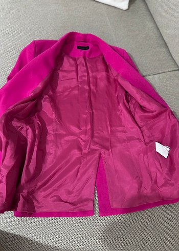 NETWORK Pembe Düğmeli Kadın Blazer Ceket - Görsel 4