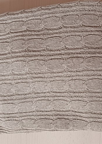 sütlü kahve Kadın Triko Tekne Yaka Kazak - Görsel 3