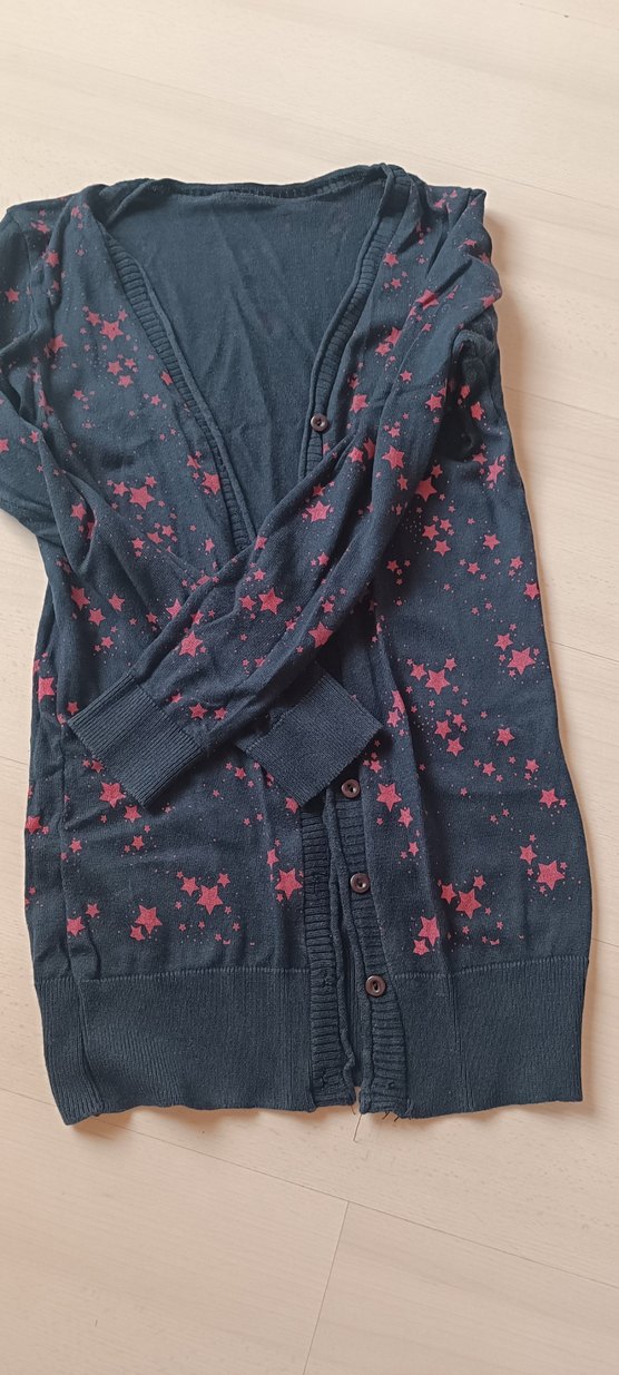 Düğmeli, Uzun Kollu, hırka - Görsel 2