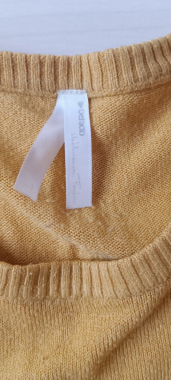 hardal sarısı Kadın  Salaş Triko - Görsel 3