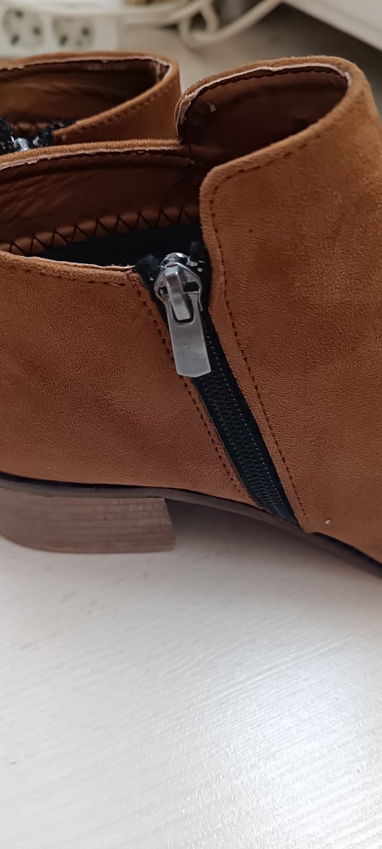 taba  Süet Kadın Botlar - Görsel 3