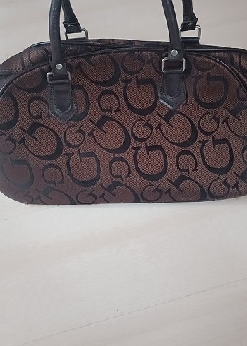 Kahverengi Deri Tokalı Kadın Çanta - Görsel 3