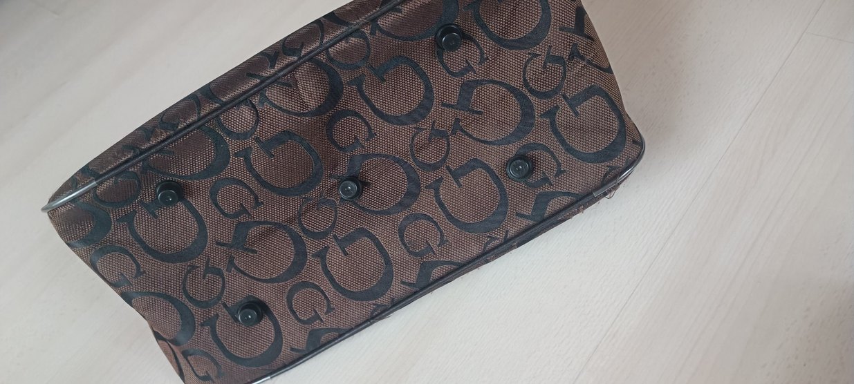 Kahverengi Deri Tokalı Kadın Çanta - Görsel 4