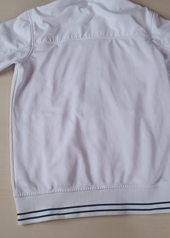 Beyaz Fermuarlı Polar - Görsel 3