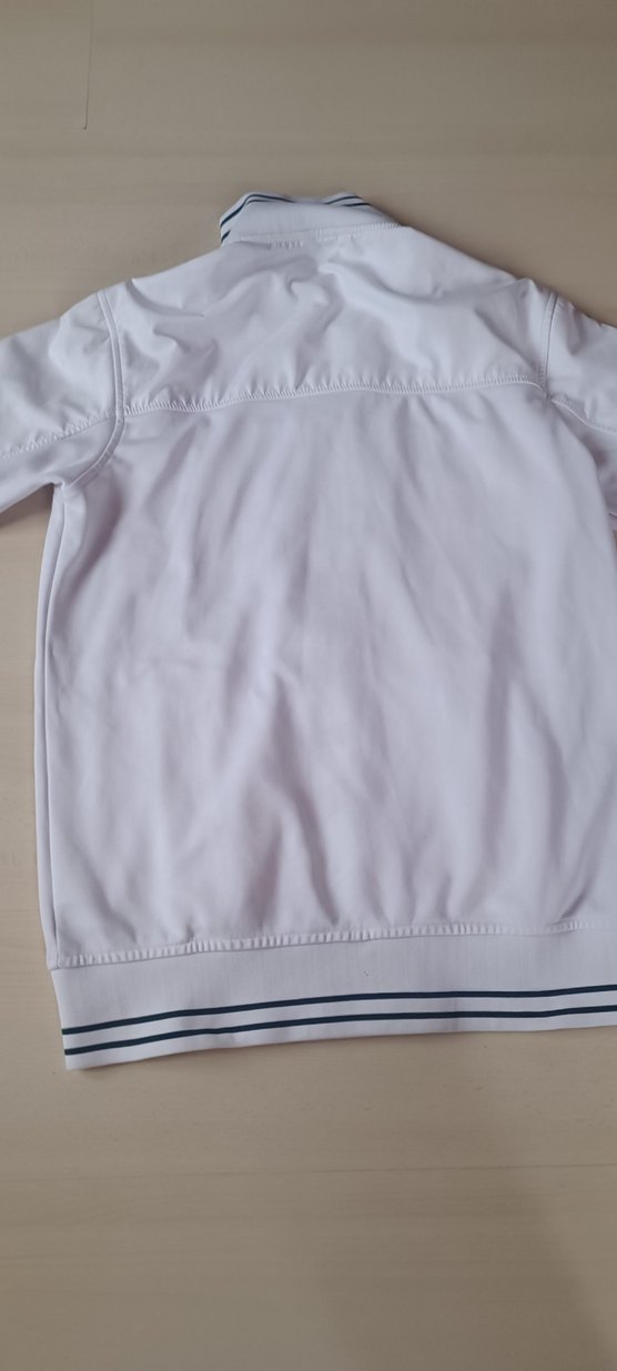 Beyaz Fermuarlı Polar - Görsel 3