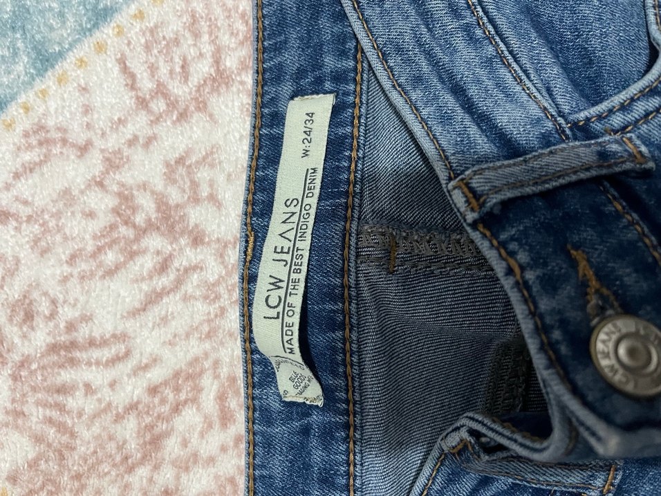 Kadın Lacivert Denim Pantolon - Görsel 2