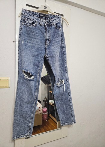 pantalon yırtık jean - Görsel 2