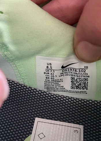 orjinal nike zoomx ultrafly trail racing - Görsel 6