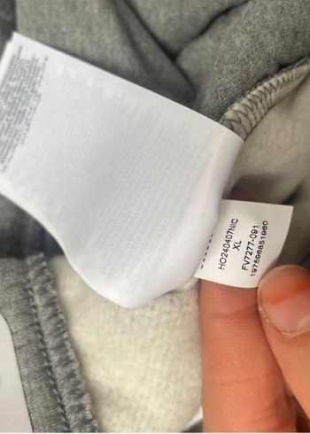 orjinal nike brooklyn fleece Gri Erkek Sporcu Rahat Kesim - Görsel 8