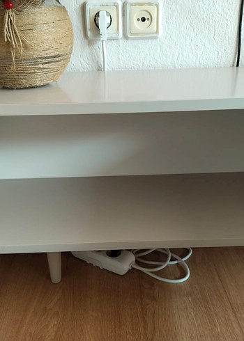 Beyaz Gri Modern TV Ünitesi - Görsel 5