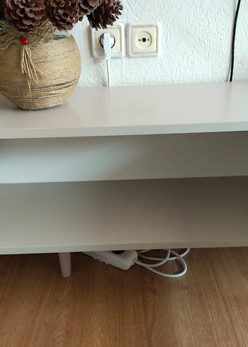 Beyaz Gri Modern TV Ünitesi - Görsel 7