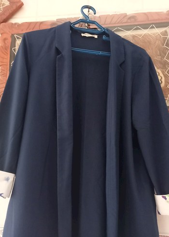 Lacivert Kadın Blazer Ceket - Görsel 2