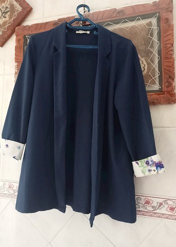 Lacivert Kadın Blazer Ceket - Görsel 4