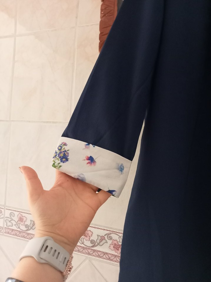 Lacivert Kadın Blazer Ceket - Görsel 3