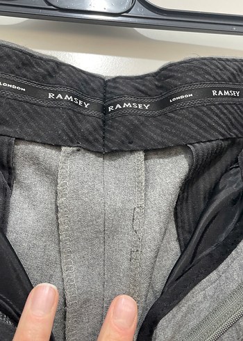Gri Regular Fit Pilili Erkek Pantolon - Görsel 2