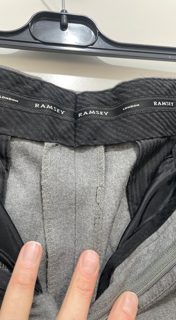 Gri Regular Fit Pilili Erkek Pantolon - Görsel 2