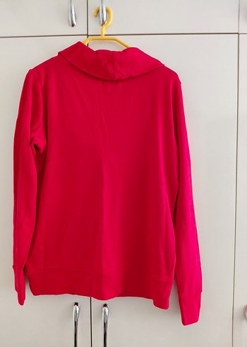 Kırmızı Uzun Kollu şık Tişört - Görsel 2