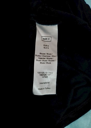 Kız Çocuk Siyah Fırfırlı Tişört - Görsel 5