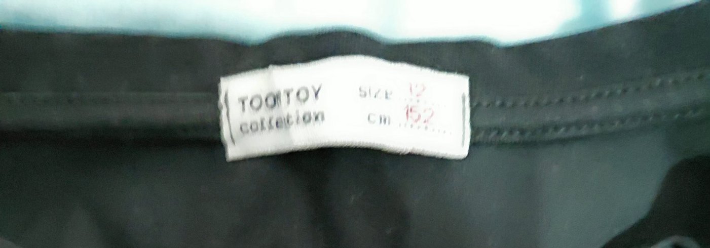 Kız Çocuk Siyah Fırfırlı Tişört - Görsel 4