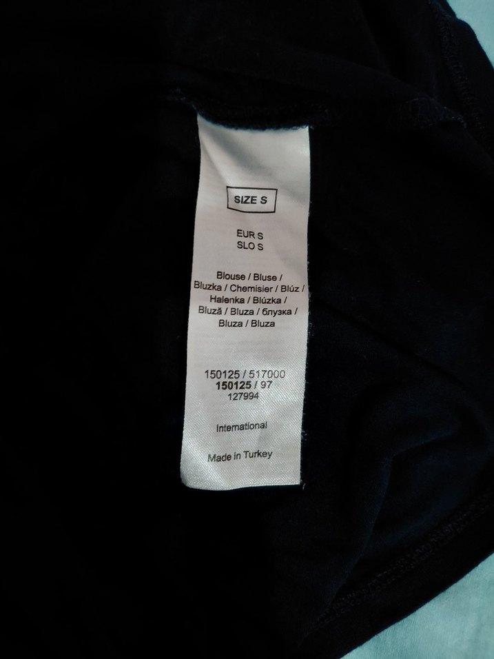 Kız Çocuk Siyah Fırfırlı Tişört - Görsel 5