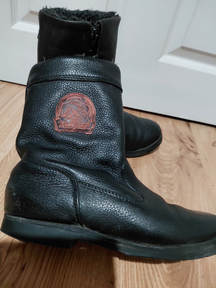 Deri Siyah Erkek Dizüstü Bot - Görsel 4