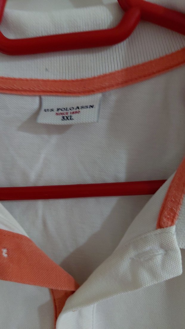 Beyaz At Baskılı Erkek Polo Tişört - Görsel 2