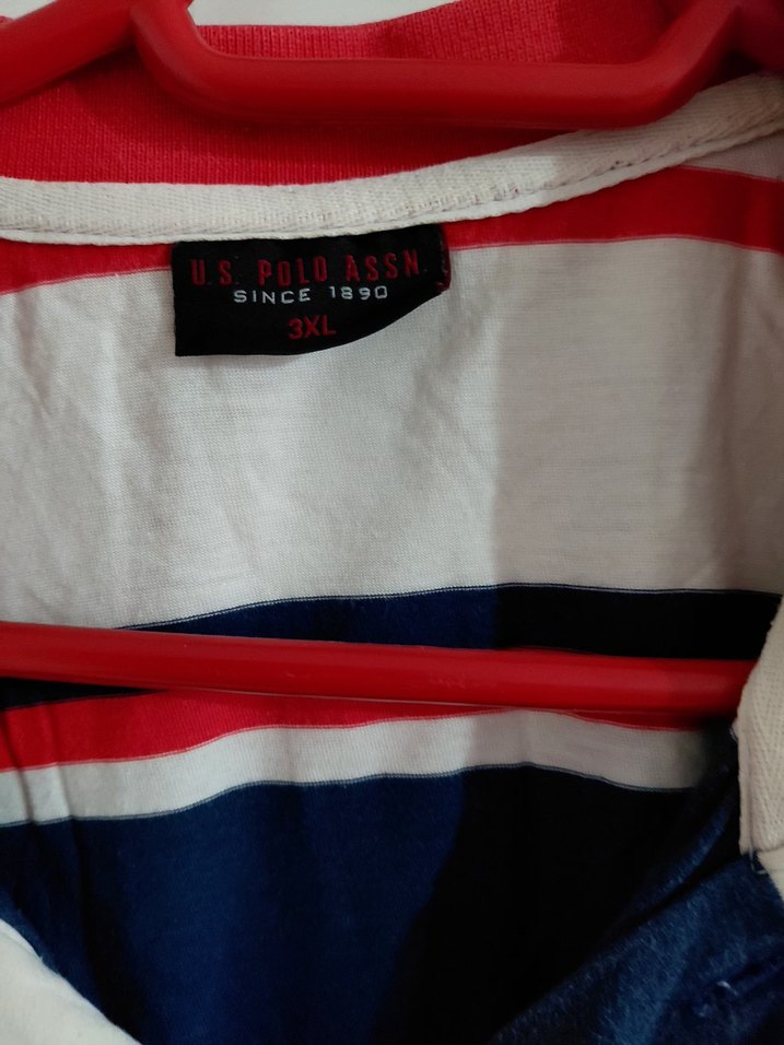 Çizgili Kısa Kollu Polo Yaka Erkek Tişört 64boy 76sm. - Görsel 3