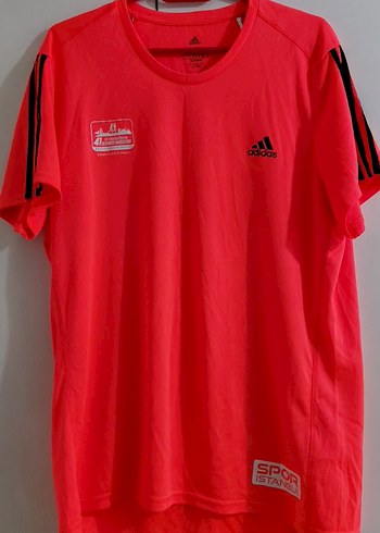 Adidas Kirmizi Spor Tisort