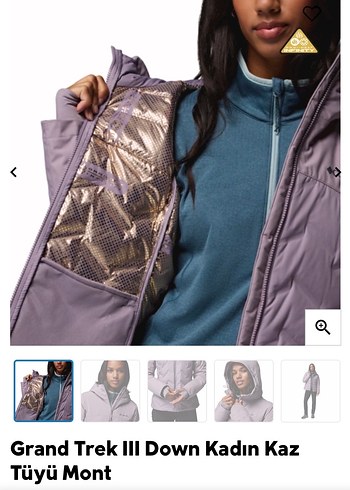 Columbia Grand Trek III Kadın M BEDEN SIFIR ETİKETLİ - Görsel 3