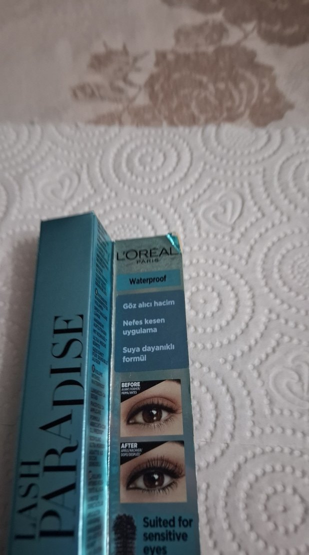 L'Oréal Lash Paradise siyah suya dayanıklı Maskara yeni ürün. - Görsel 3