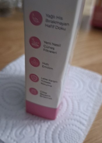 Sinoz SPF50 Pembe Tonlu Güneş Kremi - Görsel 2