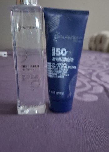 Playskin MESOCLEAN Makyaj Temizleyici & SPF 50 Güneş Kremi - Görsel 2